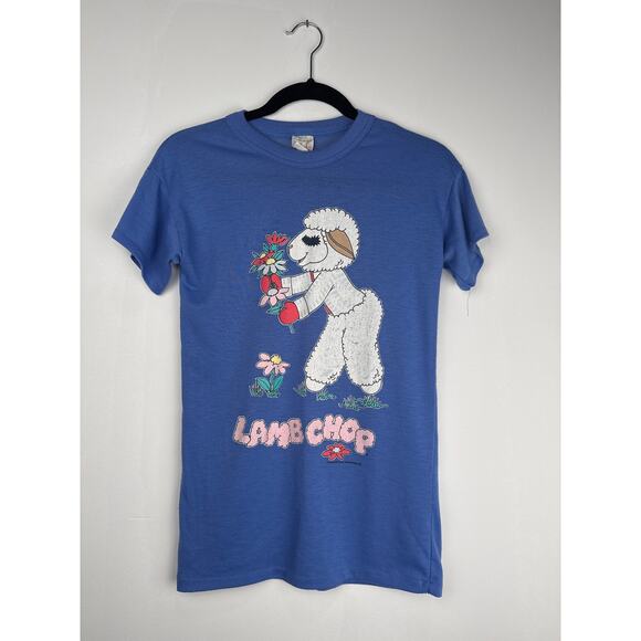 Vintage 1993 Lamb Chop Graphic Tee Sz.XS/S - Picture 1 of 5